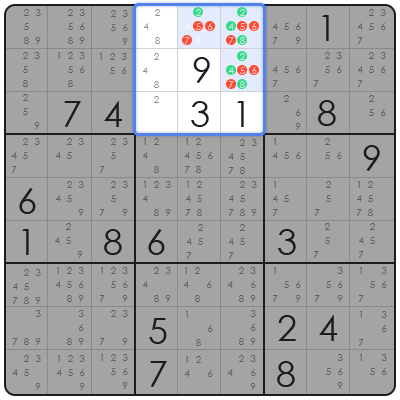 sudoku cube how to solve